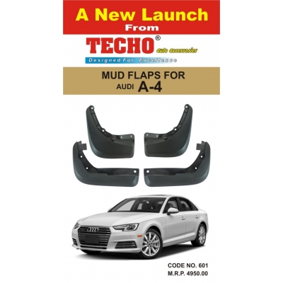 Audi A4 2008-2016 Techo Best Quality O.E Type Mudflap (Set Of 4Pcs.) Audi A4 2008-2016 Techo Best Quality O.E Type Mudflap (Set Of 4Pcs.)
