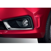 Cnleague Tail light and Fog Lamp Chrome Garnish for Honda Amaze 2018 Onwards