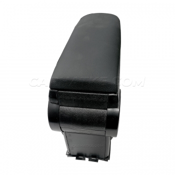 Black Leatherette Center Console Armrest for VW Polo 2009-2017