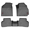 GFX Honda WRV Custom Fit All Weather Tech Car Floor Liner Rubber TPU Mats (Set Of 3Pcs.)