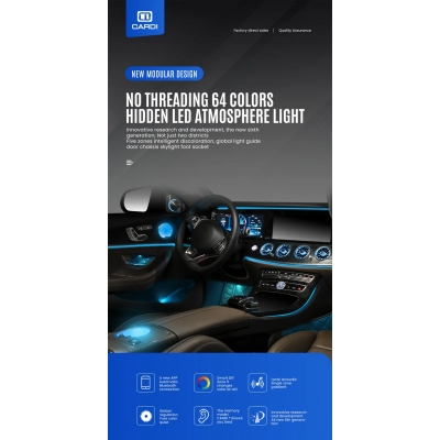 Cardi K3 Active Ultra Ambient RGB LED Interior Lights - 14 Pieces
