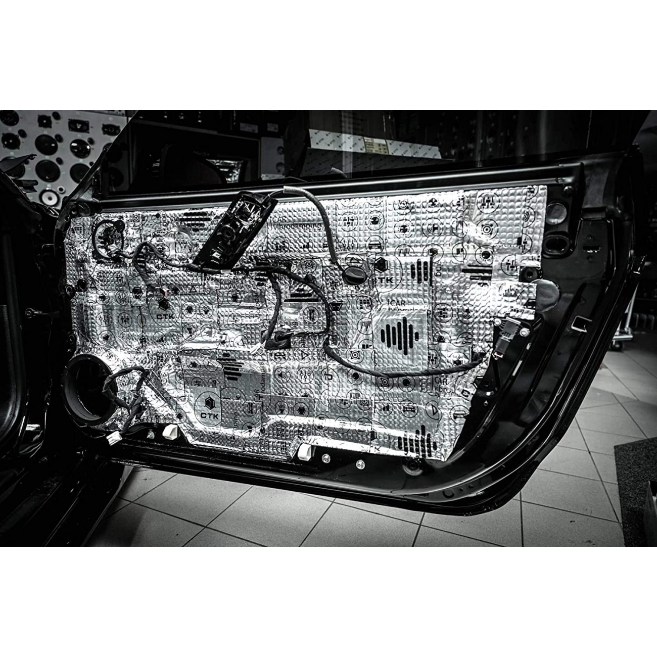 Car Sound Deadening Damping Sheet 1.800mm (500*750) 12 Sheet