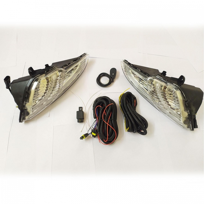 Ford Ecosport New LED DRL Daytime Running Lights With Matrix Turn Signal & LED Fog Lamp - Volmax (Set of 2Pcs.) Ford Ecosport New LED DRL Daytime Running Lights With Matrix Turn Signal & LED Fog Lamp - Volmax (Set of 2Pcs.)