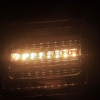Mahindra Thar 2020 Onward Front Fender LED Strip DRL Light With Matrix Turn Signal (Set of 2Pcs.)