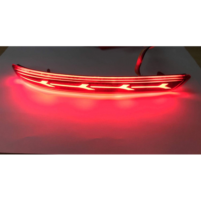 Toyota Innova Crysta Bumper LED Reflector Lights in Arrow Style (Set of 2Pcs.) Toyota Innova Crysta Bumper LED Reflector Lights in Arrow Style (Set of 2Pcs.)