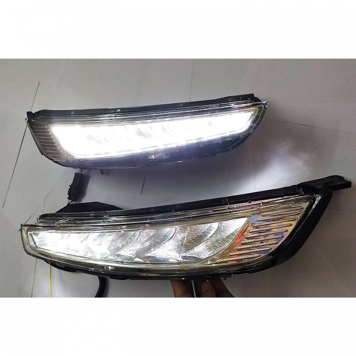 Hyundai Venue Headlight LED DRL Daytime Running Light with Moving Matrix Turn Signal (Set of 2Pcs.) Hyundai Venue Headlight LED DRL Daytime Running Light with Moving Matrix Turn Signal (Set of 2Pcs.)
