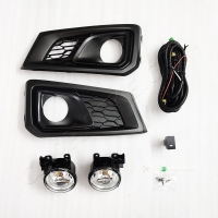 Honda Amaze 2018 Onwards Fog Light With Wiring & Bulb By DLAA (Set Of 2Pcs.)