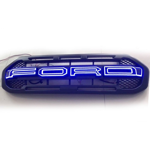 Ford Logo Style Front Grill With LED Lights For New Endeavour 2019 in High Quality ABS Plastic
