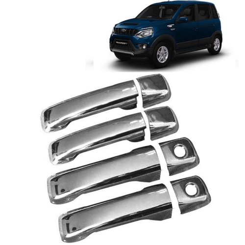 Mahindra Nuvosport 2015 Onwards Chrome Handle Covers all Models - Set of 4 Mahindra Nuvosport 2015 Onwards Chrome Handle Covers all Models - Set of 4