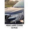 Mahindra XUV 700 Onwards Headlight and Tail light Chrome Trims Lip Garnish (Set Of 8)