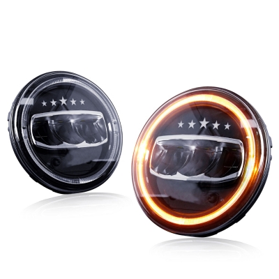 G-Wagon Design Modified Headlight for Mahindra Thar 2020 Onwards