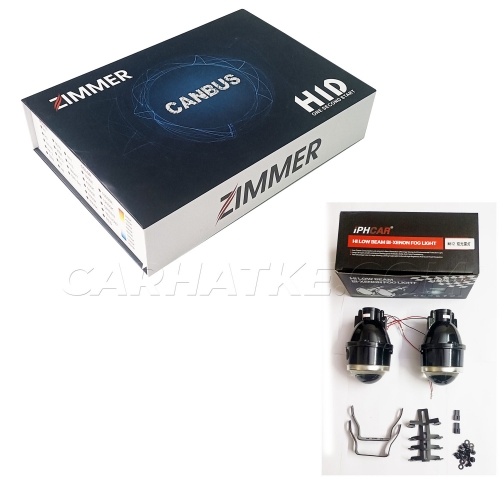 Original iPHCAR Bi-Xenon 3 inch Projector and Zimmer HID Conversion  Kit Combo