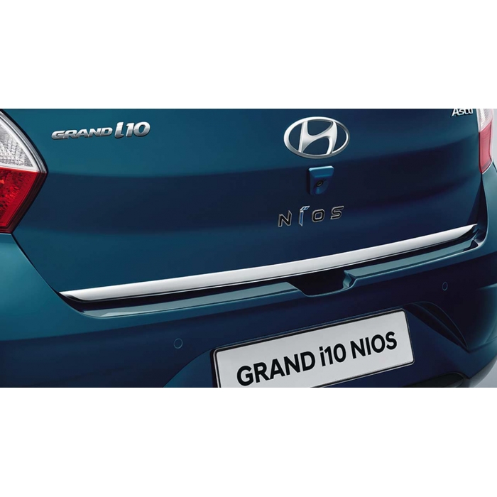 Hyundai Grand i10 Nios Diggy Patti Trunk Chrome Garnish Trims Hyundai Grand i10 Nios Diggy Patti Trunk Chrome Garnish Trims