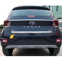 Hyundai Venue Rear Diggy Trunk Steamer Lower Chrome Garnish