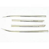 Cnleague Kia Seltos 2019 Onwards Chrome Side Beading Trims