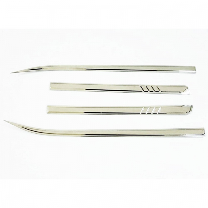 Premuim Quality Custom Fitted Chrome Side Beading Trims For Kia Seltos Premuim Quality Custom Fitted Chrome Side Beading Trims For Kia Seltos