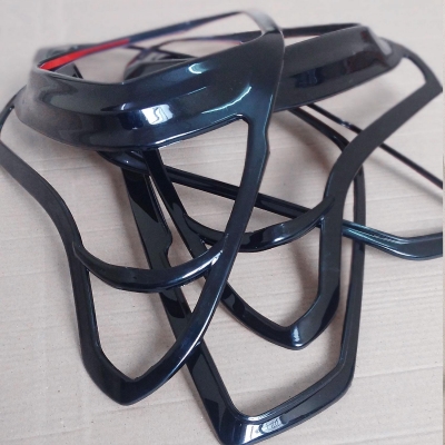 New Swift 2018 Head and Tail Light Outer Trims Glossy Black 