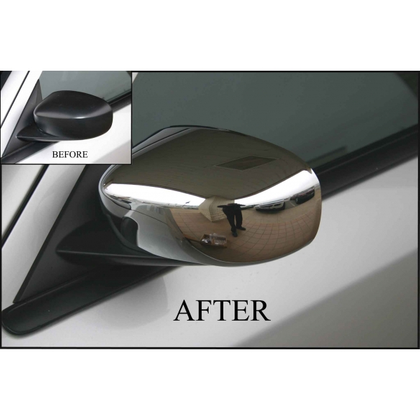 Mahindra Xuv 300 2019 Onwards Car Side Mirror Chrome Cover Set of 2