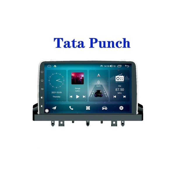 GVAA Tata Punch 2021 Onwards OEM TS5 Android 9" Stereo Player TS5 IPS Display