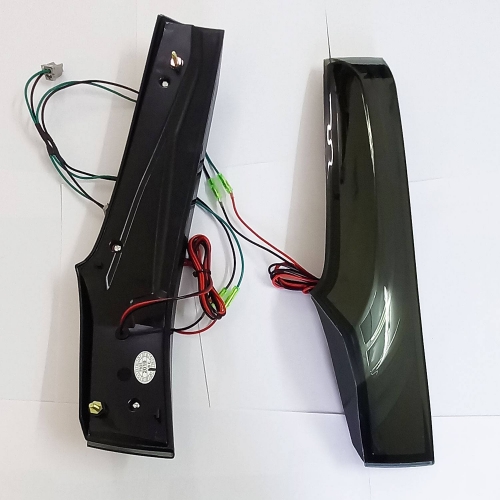 Honda New Jazz & WRV LED Neon Type Rear Pillar Cluster LED Lights with Scanning Matrix Style (Set of 2Pcs,Smoke) Honda New Jazz & WRV LED Neon Type Rear Pillar Cluster LED Lights with Scanning Matrix Style (Set of 2Pcs,Smoke)