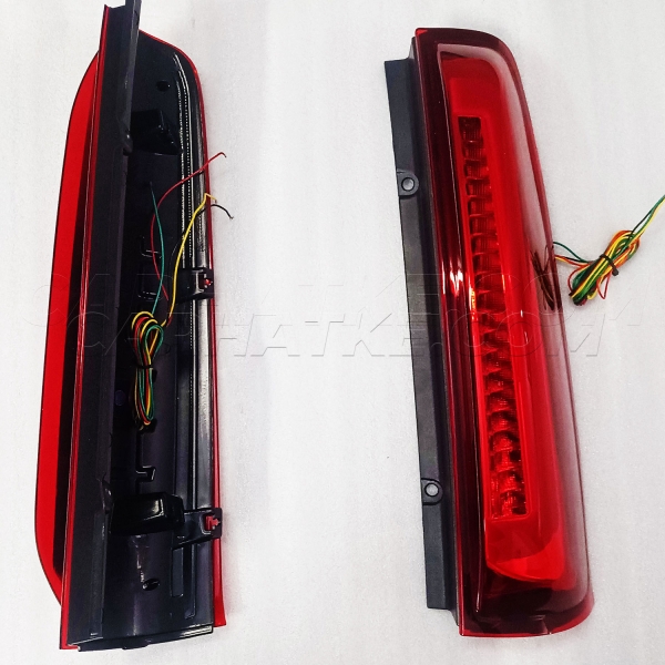 LED Pillar Light for Mahindra Scorpio 2017 Onwards - Red Glass