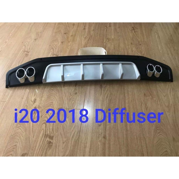 Sporty Rear Diffuser For Hyundai i20 Elite Facelift 2018-2020