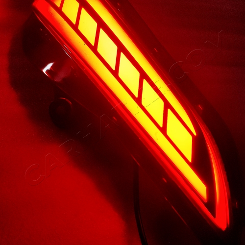Toyota Yaris Back Bumper LED Reflector Lights (Set of 2Pcs.)