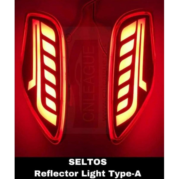 Kia Seltos 2019-23 LED Reflector Lights - Design B