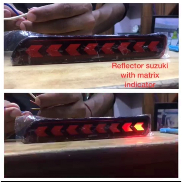  Maruti Suzuki Brezza 2016-2022 LED Reflector Lights with Matrix Indicator