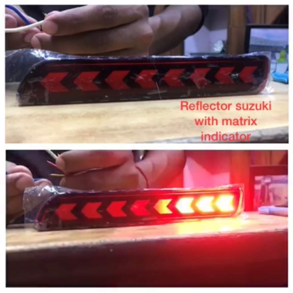 Maruti Suzuki Baleno 2016 Onwards Reflector Lights with Matrix Indicator