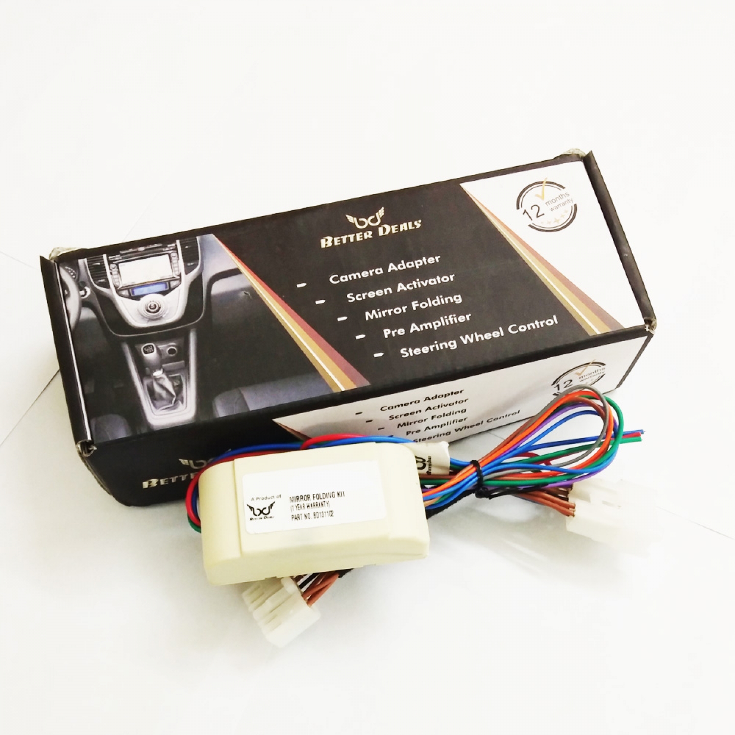 Auto Mirror Folding Relay Kit For Ford New Endeavour 20162022