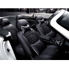 Ford Endeavour PU Leatherate Luxury Car Seat Cover With Pillow and Neck Rest All Black With Bucket Fitting Seat Cover