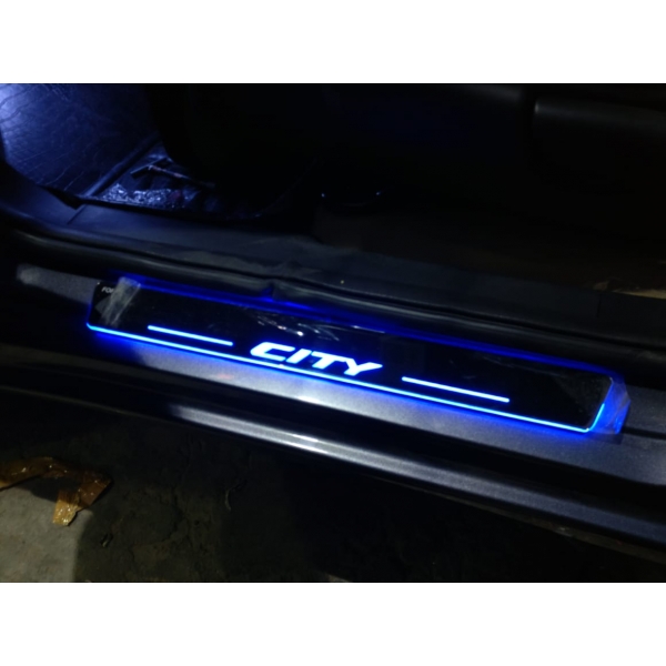 Honda City 2014 - 2019 Onwards Door Opening LED Footstep - 4 Pieces