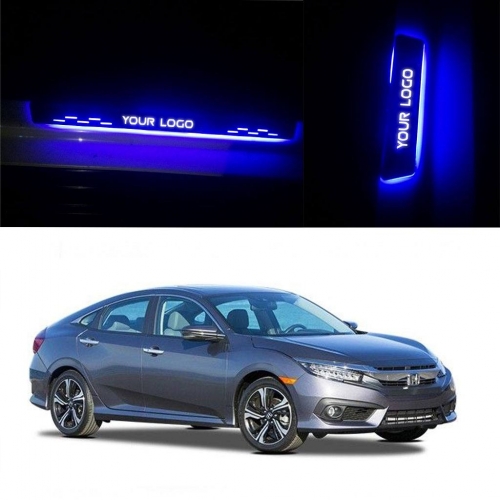 Honda Civic 2007 - 2017 Onwards Door Opening LED Footstep - 4 Pieces