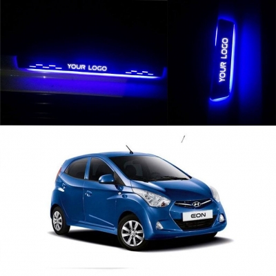 Hyundai Eon 2011 Onwards Door Opening LED Footstep - 4 Pieces Hyundai Eon 2011 Onwards Door Opening LED Footstep - 4 Pieces