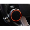 Puzzle Car Power Steering Handle Spinner Knob Black and Orange