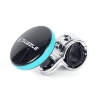 Puzzle Sporty Car Power Steering Handle Spinner Knob Black and Sky Blue