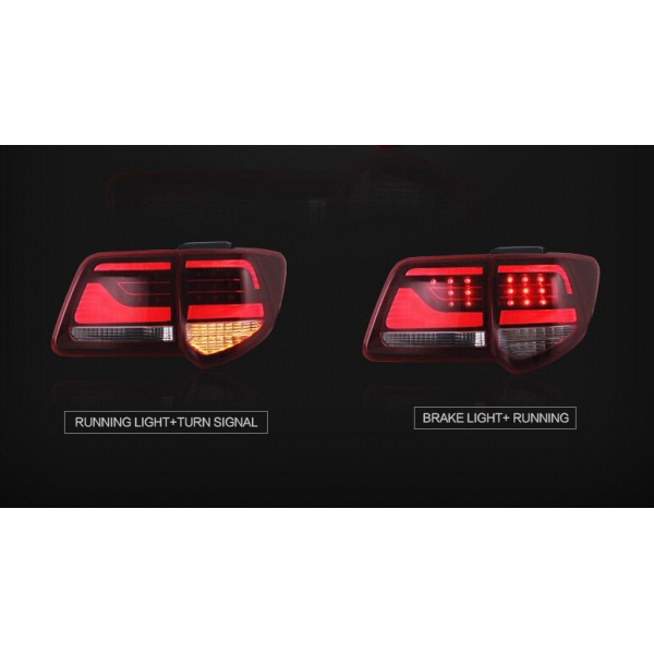 Toyota Fortuner 2012-2015 Type-2 LED Custom Fit Modified Tail Light 
