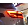 Maruti Suzuki Brezza 2016-2020 Audi Style Modified LED Tail lights (Set of 2 Pcs.)