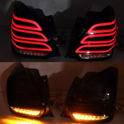 Maruti Suzuki Swift 2018 Onwards Modified LED Tail lights - Mercedes Design
