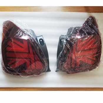 Maruti Suzuki Swift 2018 Onwards Union Jack Mini Cooper Style Modified LED Tail lights Set of 2 Pcs