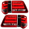 Toyota Fortuner Old 2009-2015 BMW Style Modified LED Tail Light - Set of 2