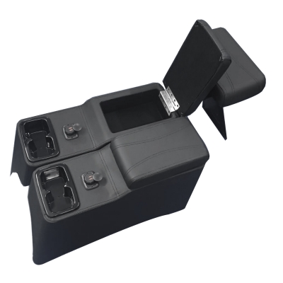 ABS Plastic Armrest Console With USB Charging for Mahindra Thar 2020 Onwards