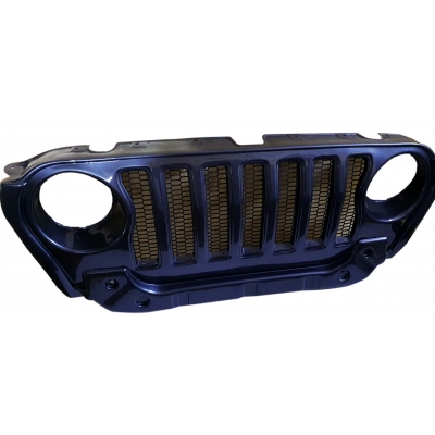 Wrangler Style Grill For Mahindra Thar 2020 Onwards - Bullhorn