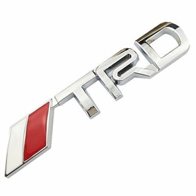 TRD Metal Body Side Bedge Logo Emblem Decal Sticker   TRD Metal Body Side Bedge Logo Emblem Decal Sticker