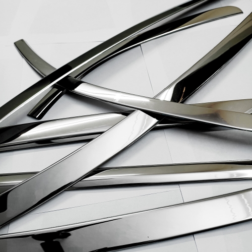 Nissan Sunny Full Window Chrome Garnish Trims (Set Of 10Pcs.) Nissan Sunny Full Window Chrome Garnish Trims (Set Of 10Pcs.)