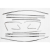 Speed 99~RPM Chrome Stainless Steel Lower Window Garnish for Volkswagen Polo  set of 4PCS Exterior Accessories Premium : : Car & Motorbike