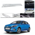 Hyundai i20 Elite New 2018 Lower Window Chrome Garnish Trims (Set of 4Pcs.) Hyundai i20 Elite New 2018 Lower Window Chrome Garnish Trims (Set of 4Pcs.)