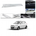 Hyundai Grand i10 Lower Window Chrome Garnish Trims (Set Of 6Pcs.) Hyundai Grand i10 Lower Window Chrome Garnish Trims (Set Of 6Pcs.)
