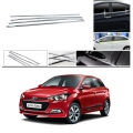 Hyundai I20 Elite Lower Window Chrome Garnish Trims (Set Of 4Pcs.) Hyundai I20 Elite Lower Window Chrome Garnish Trims (Set Of 4Pcs.)